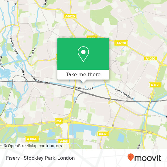 Fiserv - Stockley Park map