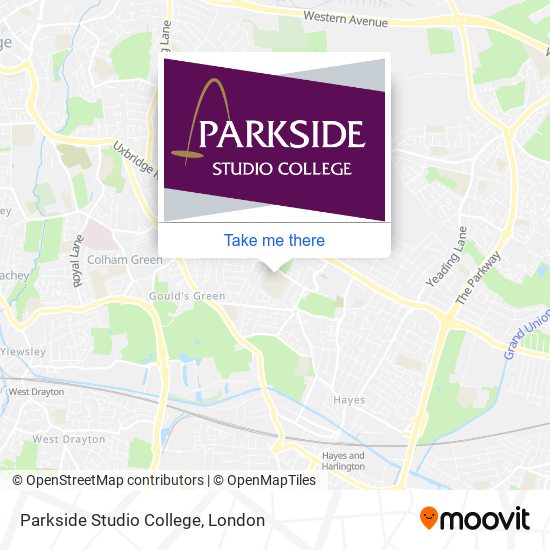 Parkside Studio College map