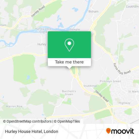 Hurley House Hotel map