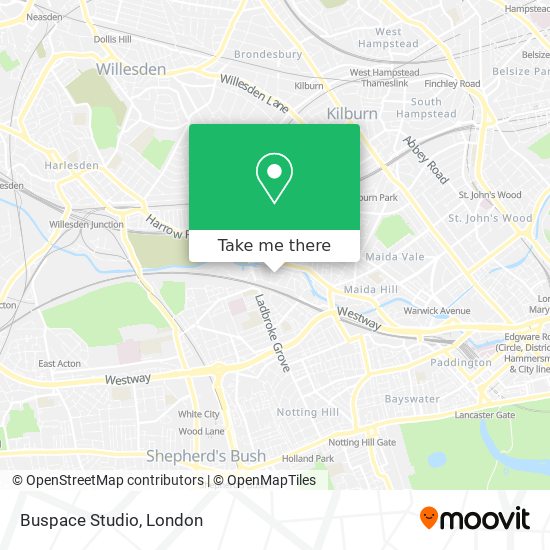 Buspace Studio map