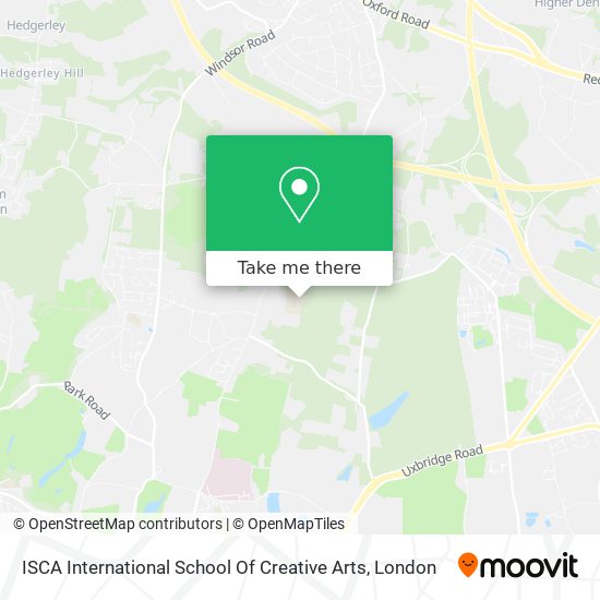 ISCA International School Of Creative Arts map