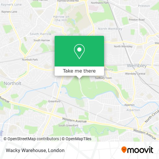Wacky Warehouse map