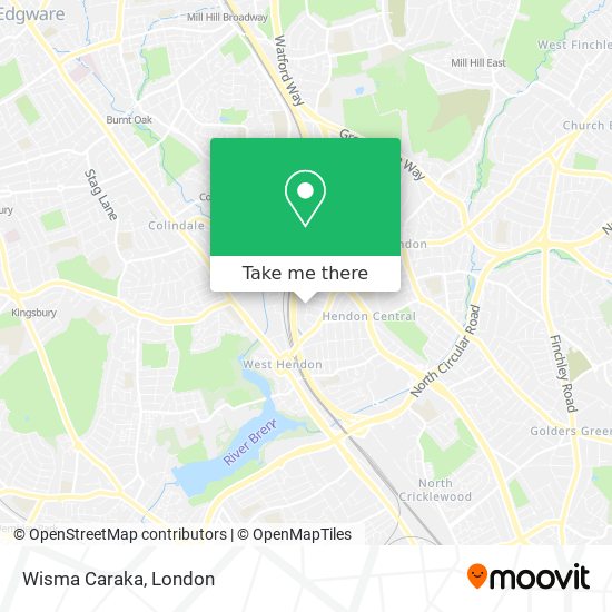 Wisma Caraka map