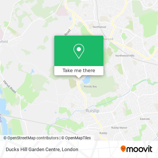 Ducks Hill Garden Centre map