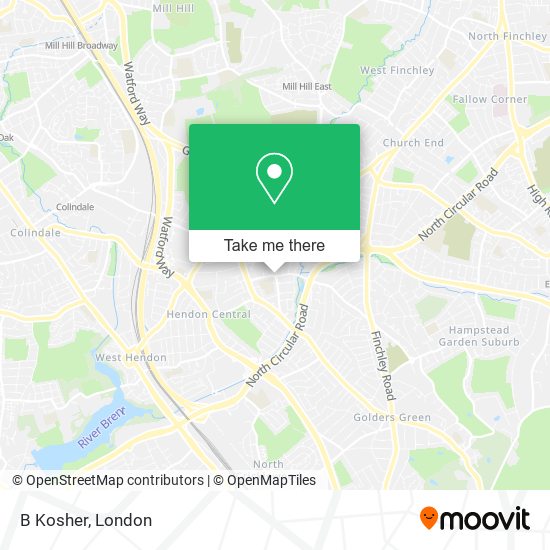B Kosher map