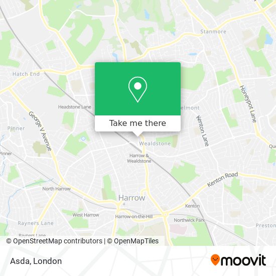 Asda map