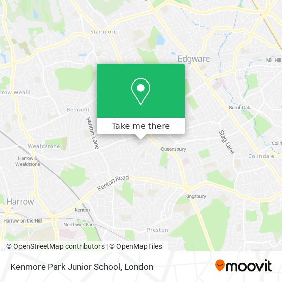 Kenmore Park Junior  School map