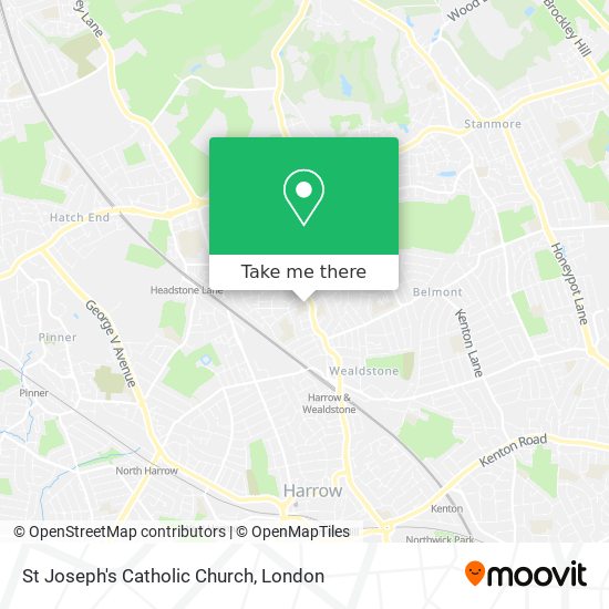 St Joseph's Catholic Church map