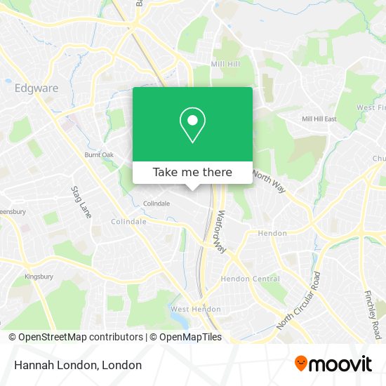 Hannah London map