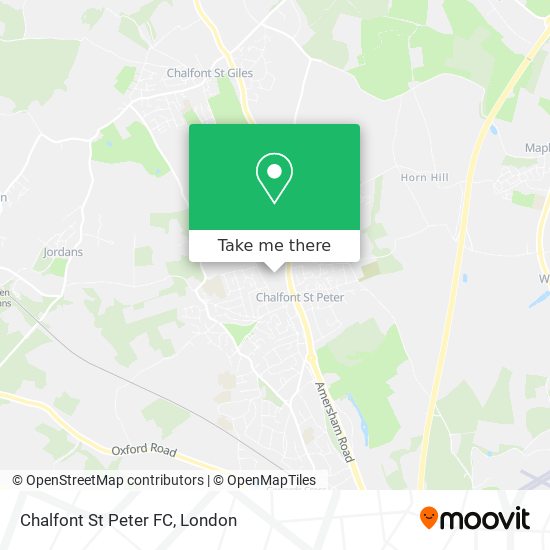 Chalfont St Peter FC map