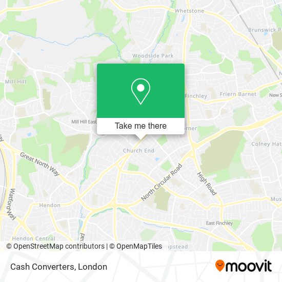 Cash Converters map