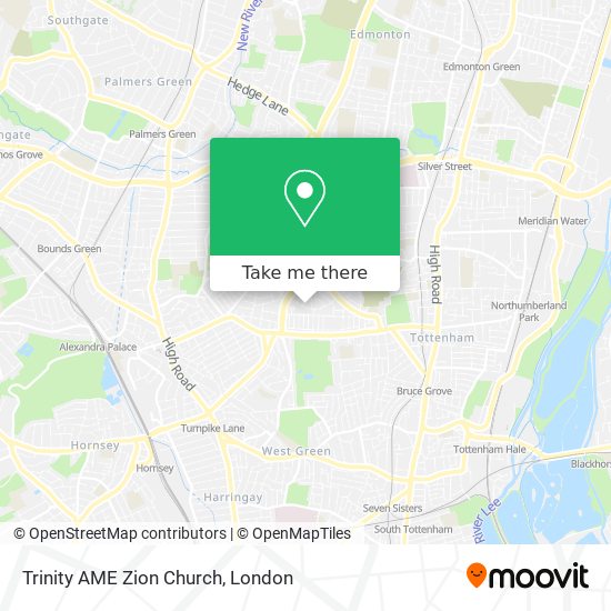 Trinity AME Zion Church map