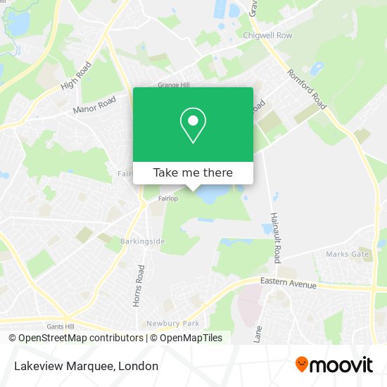 Lakeview Marquee map