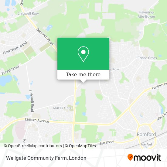 Wellgate Community Farm map