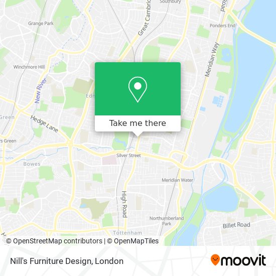 Nill's Furniture Design map