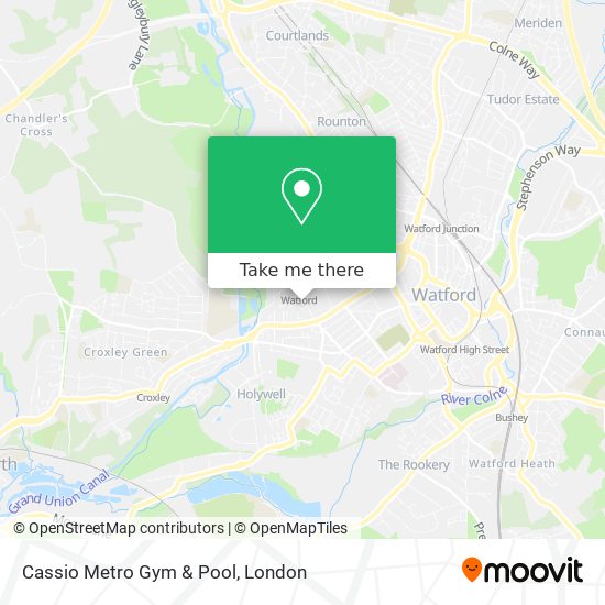Cassio Metro Gym & Pool map