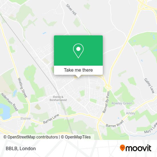 Bblb How to get to BBLB in Borehamwood by bus or train?