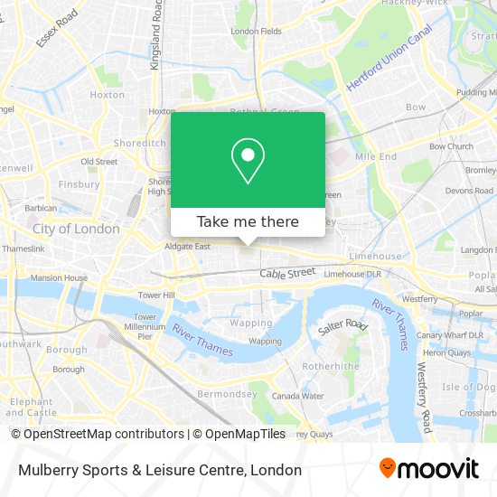 Mulberry Sports & Leisure Centre map