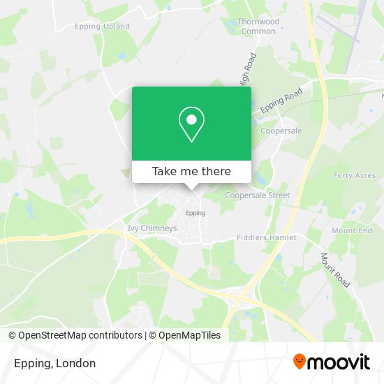 Epping map