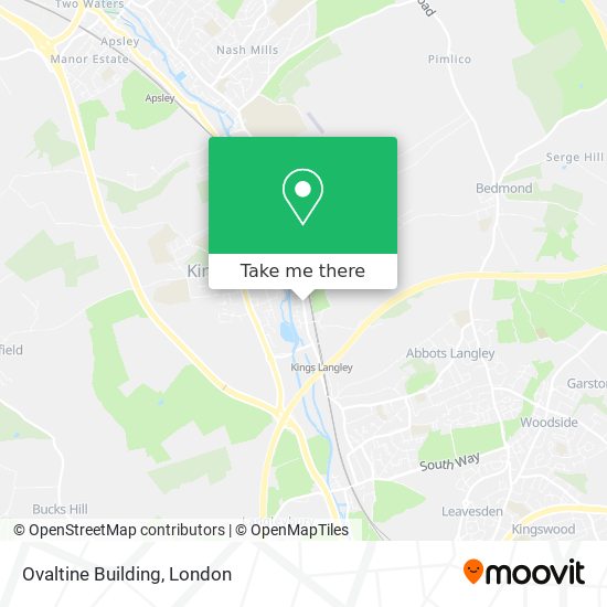 Ovaltine Building map