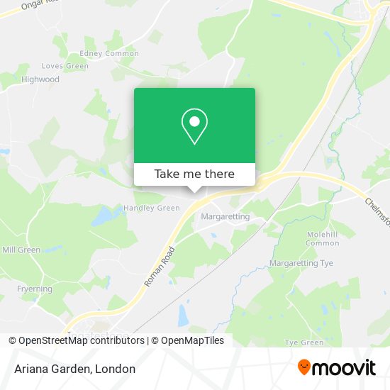 Ariana Garden map