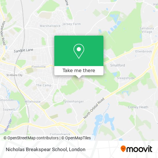 Nicholas Breakspear School map