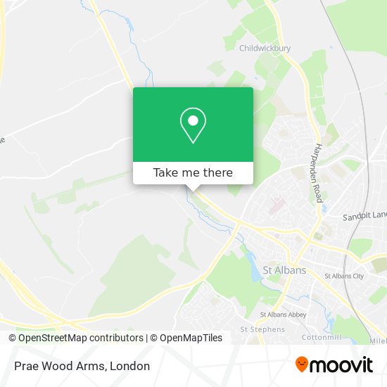 Prae Wood Arms map
