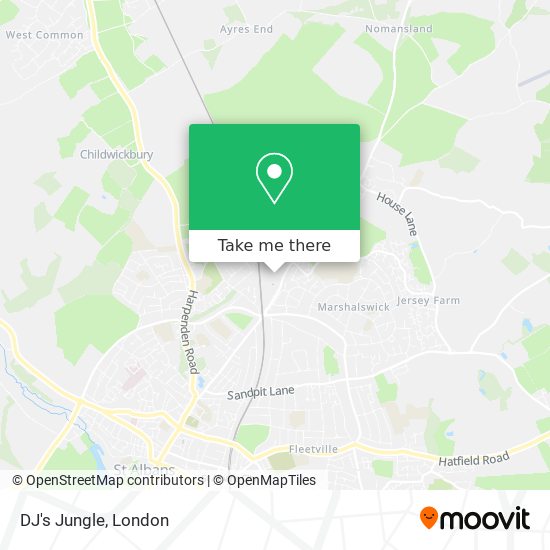DJ's Jungle map