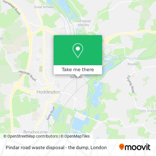 Pindar road waste disposal - the dump map