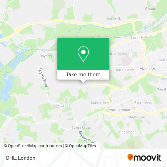 DHL map