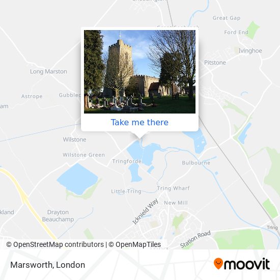 Marsworth map