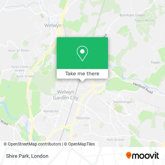 Shire Park map