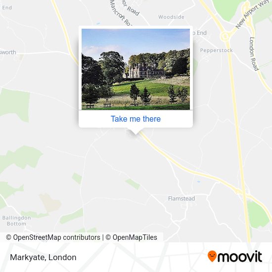 Markyate map