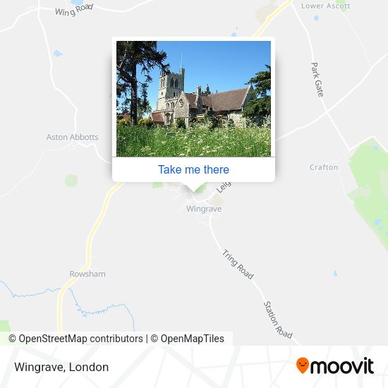 Wingrave map