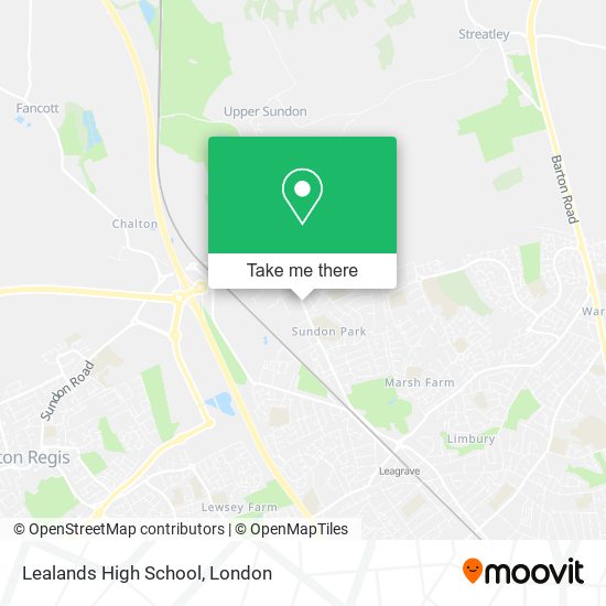 Lealands High School map