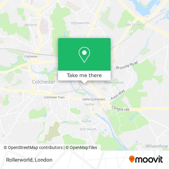 Rollerworld map