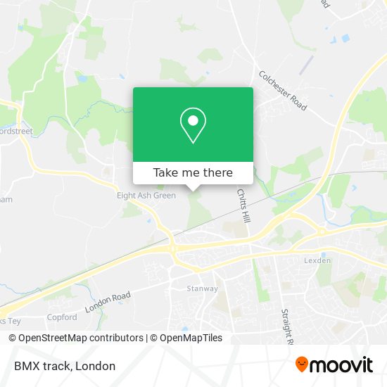 BMX track map