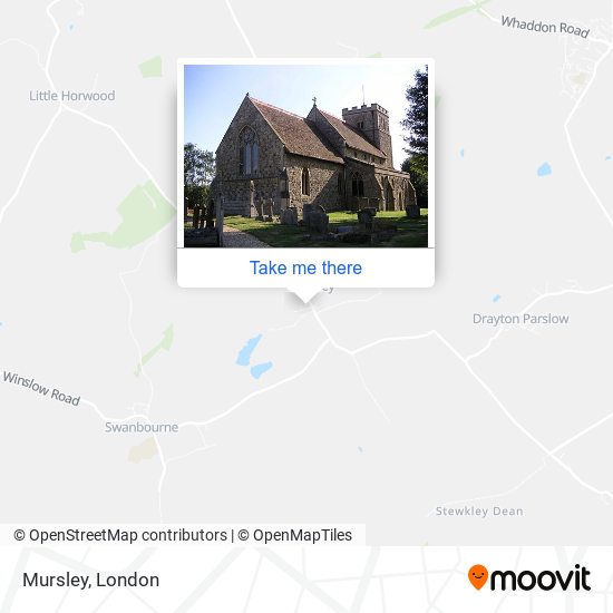 Mursley map