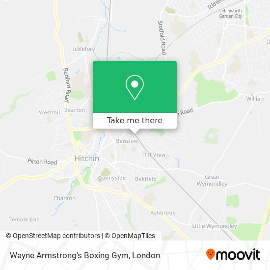 Wayne Armstrong's Boxing Gym map