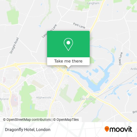 Dragonfly Hotel map