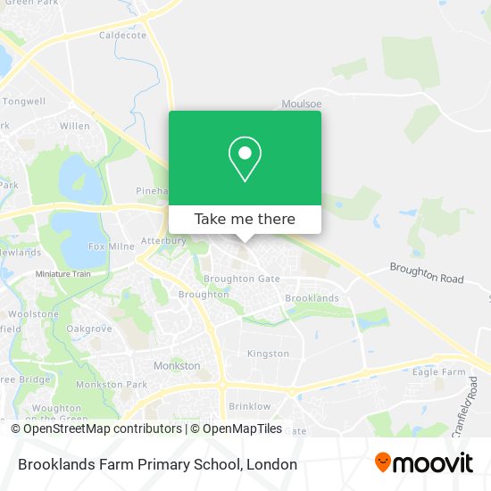 Brooklands Farm Primary School map