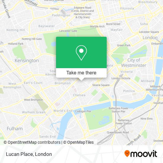 Lucan Place map