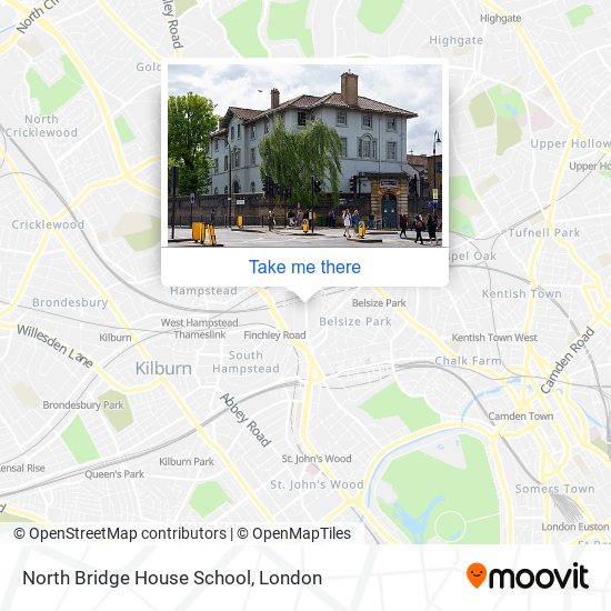 North Bridge House School map