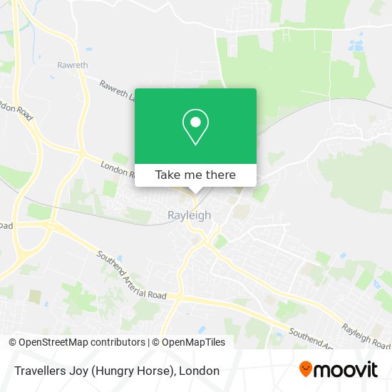 Travellers Joy (Hungry Horse) map