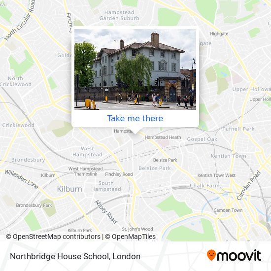 Northbridge House School map