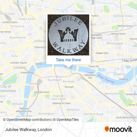 Jubilee Walkway map