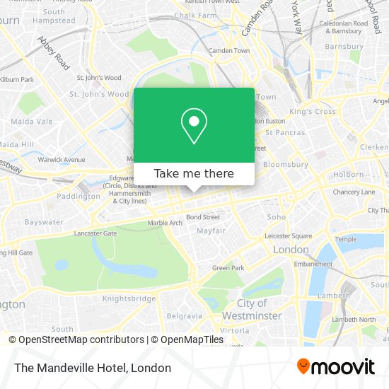 The Mandeville Hotel map