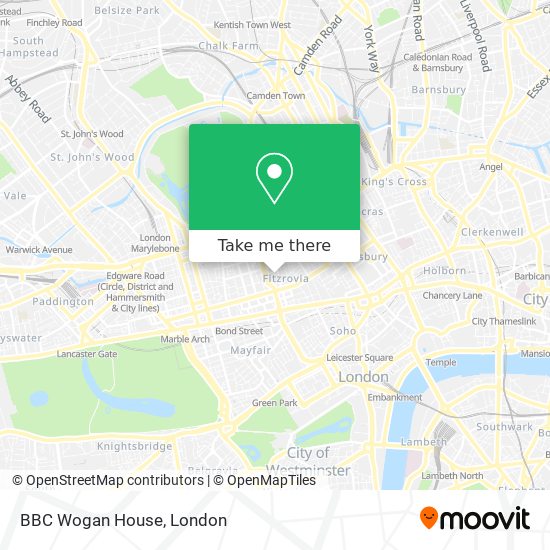 BBC Wogan House map