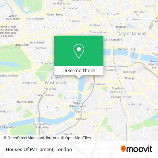 Houses Of Parliament map