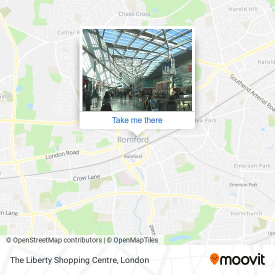 The Liberty Shopping Centre map